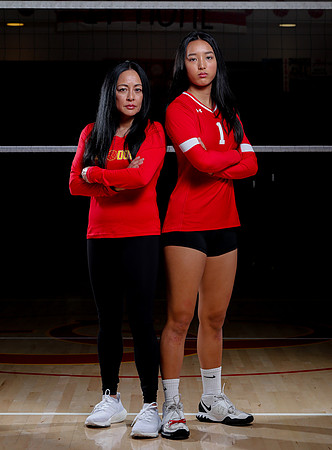 Cathedral Catholic Varsity Volleyball Team Portraits