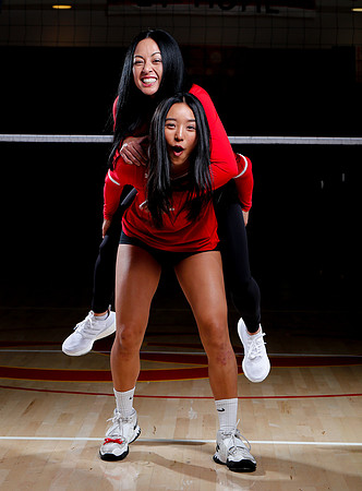 Cathedral Catholic Varsity Volleyball Team Portraits