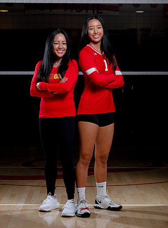 Cathedral Catholic Varsity Volleyball Team Portraits