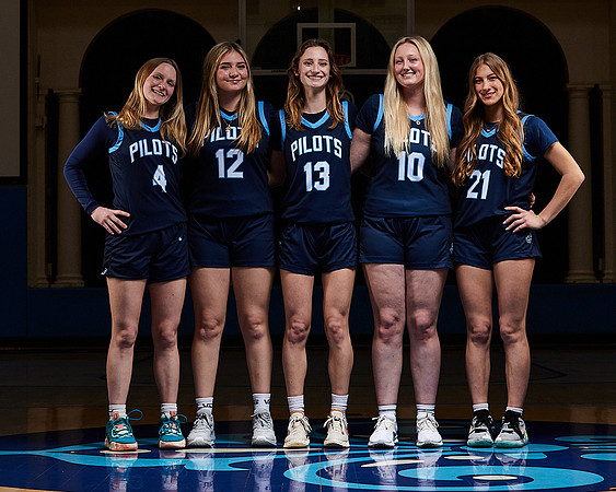 Academy of Our Lady of Peace Varsity Basketball Team Media Day