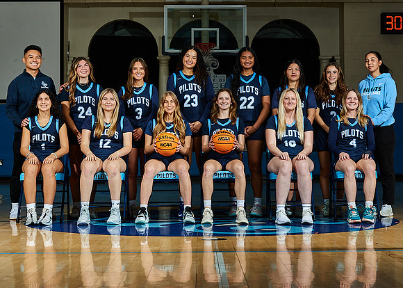 Academy of Our Lady of Peace Varsity Basketball Team Media Day
