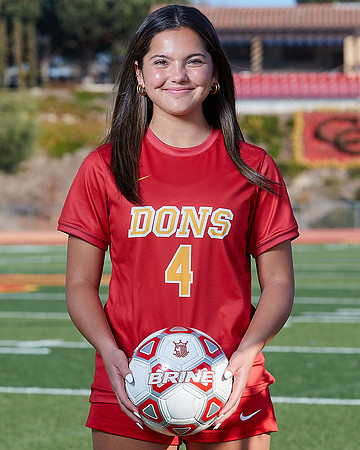 Cathedral Catholic Girls Varisty Soccer Team Media Day