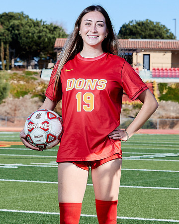 Cathedral Catholic Girls Varisty Soccer Team Media Day