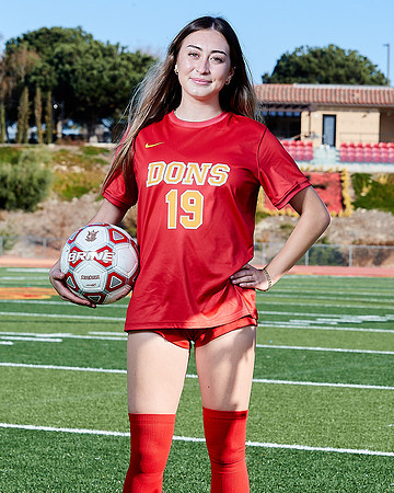 Cathedral Catholic Girls Varisty Soccer Team Media Day