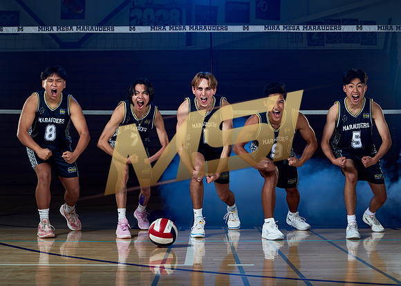 Mira Mesa High School Boys Varsity Volleyball Senior Media Day