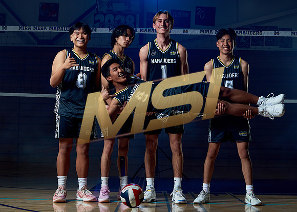 Mira Mesa High School Boys Varsity Volleyball Senior Media Day