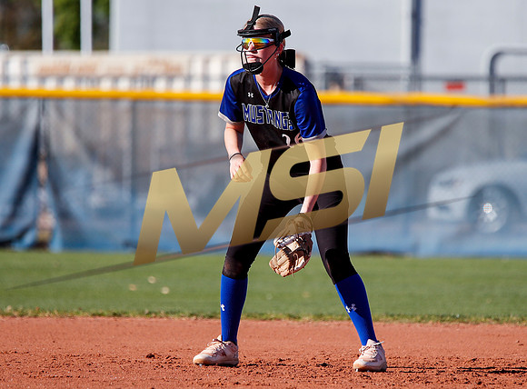 The  West Point Dragons girls softball team take on the Dobson Mustangs