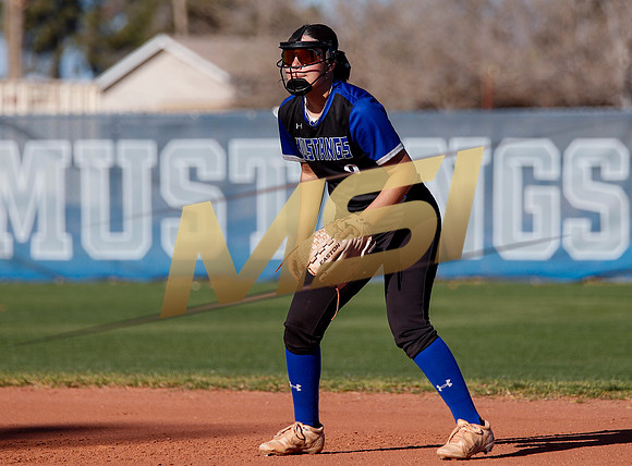 The  West Point Dragons girls softball team take on the Dobson Mustangs