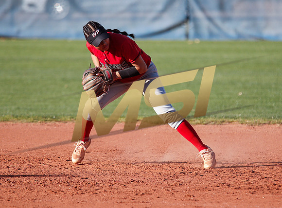 The  West Point Dragons girls softball team take on the Dobson Mustangs