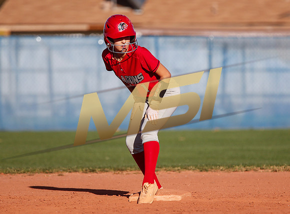 The  West Point Dragons girls softball team take on the Dobson Mustangs