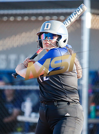 The  West Point Dragons girls softball team take on the Dobson Mustangs