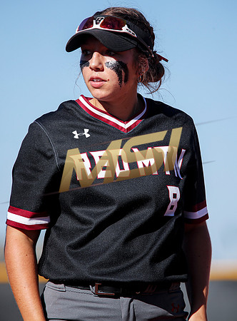 The  Red Mountain girls softball team take on the Basha Bears