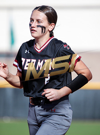 The  Red Mountain girls softball team take on the Basha Bears