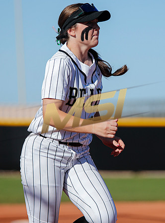 The  Red Mountain girls softball team take on the Basha Bears