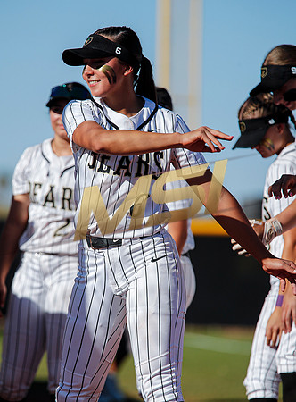 The  Red Mountain girls softball team take on the Basha Bears