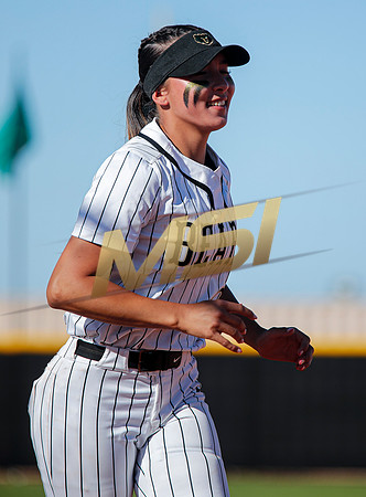 The  Red Mountain girls softball team take on the Basha Bears
