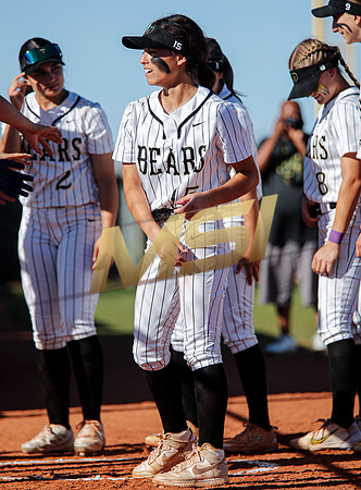 The  Red Mountain girls softball team take on the Basha Bears