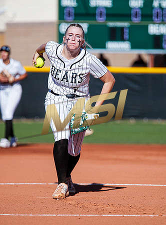 The  Red Mountain girls softball team take on the Basha Bears