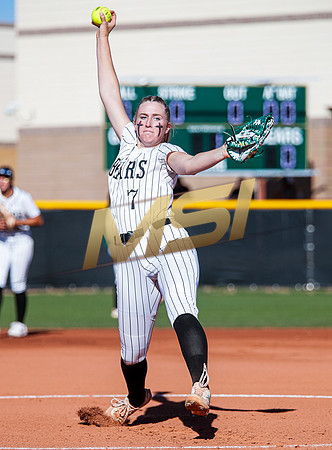 The  Red Mountain girls softball team take on the Basha Bears