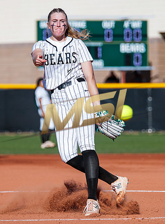 The  Red Mountain girls softball team take on the Basha Bears