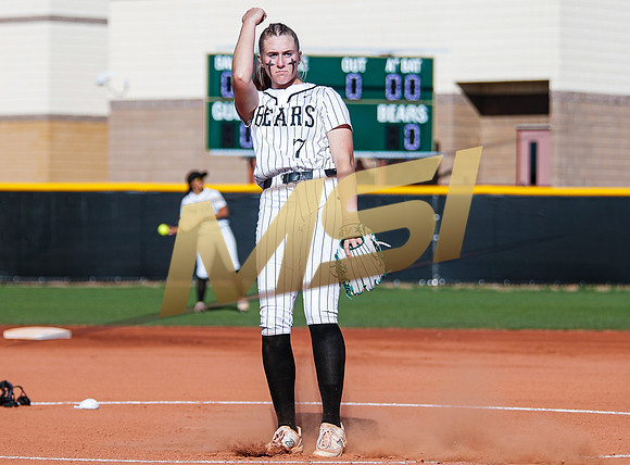 The  Red Mountain girls softball team take on the Basha Bears