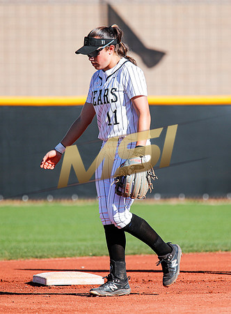The  Red Mountain girls softball team take on the Basha Bears