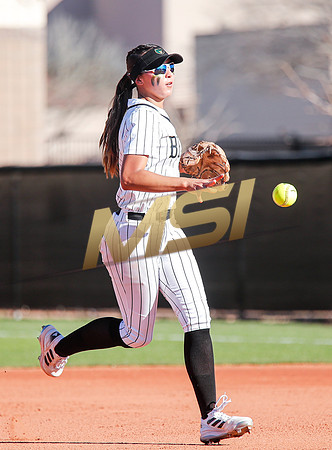 The  Red Mountain girls softball team take on the Basha Bears