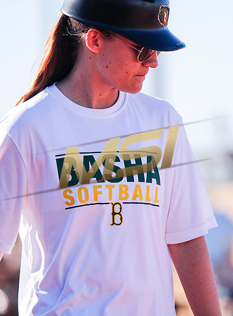 The  Red Mountain girls softball team take on the Basha Bears