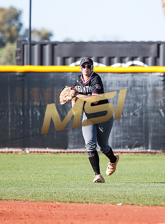 The  Red Mountain girls softball team take on the Basha Bears