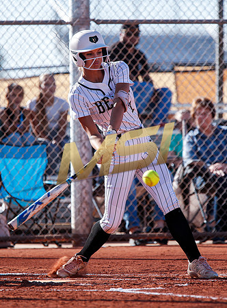 The  Red Mountain girls softball team take on the Basha Bears