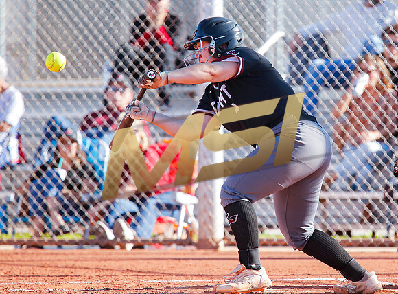 The  Red Mountain girls softball team take on the Basha Bears