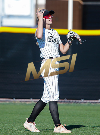 The  Red Mountain girls softball team take on the Basha Bears