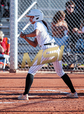 The  Red Mountain girls softball team take on the Basha Bears