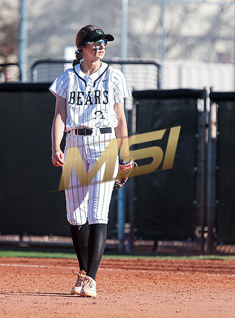 The  Red Mountain girls softball team take on the Basha Bears