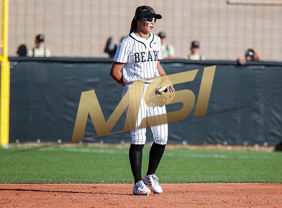 The  Red Mountain girls softball team take on the Basha Bears