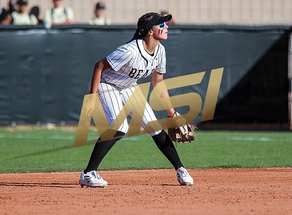 The  Red Mountain girls softball team take on the Basha Bears