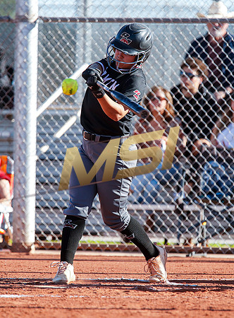 The  Red Mountain girls softball team take on the Basha Bears