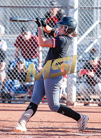The  Red Mountain girls softball team take on the Basha Bears