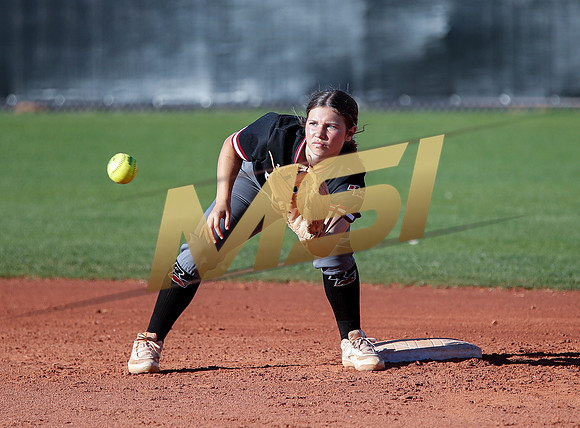 The  Red Mountain girls softball team take on the Basha Bears