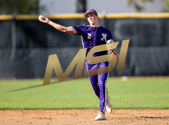 The Saint Augstine Saints baseball beam take on the San Marcos Knights