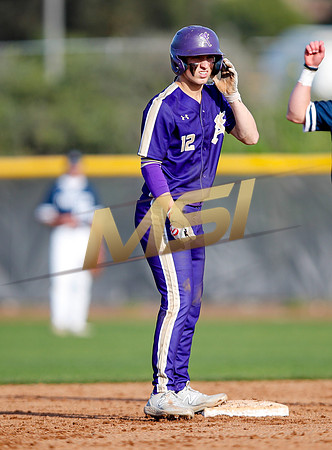 The Saint Augstine Saints baseball beam take on the San Marcos Knights