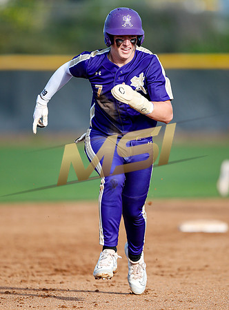 The Saint Augstine Saints baseball beam take on the San Marcos Knights