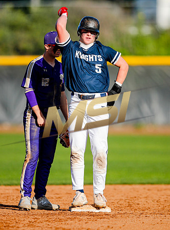 The Saint Augstine Saints baseball beam take on the San Marcos Knights
