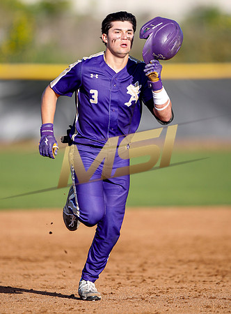 The Saint Augstine Saints baseball beam take on the San Marcos Knights