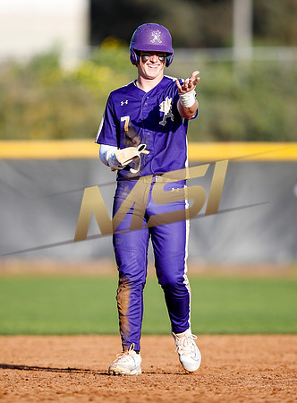 The Saint Augstine Saints baseball beam take on the San Marcos Knights
