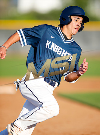 The Saint Augstine Saints baseball beam take on the San Marcos Knights