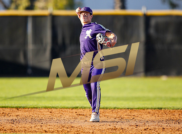 The Saint Augstine Saints baseball beam take on the San Marcos Knights