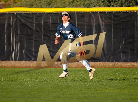 The Saint Augstine Saints baseball beam take on the San Marcos Knights