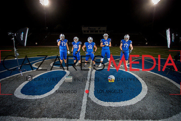 Rancho Bernardo Football Portraits