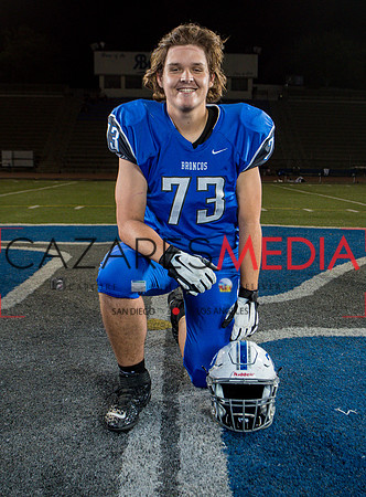 Rancho Bernardo Football Portraits